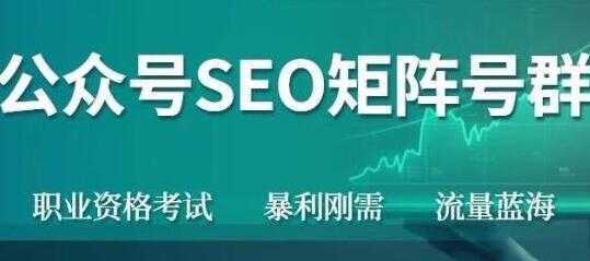 高鹏圈《公众号SEO矩阵号群项目》实操20天纯收益25000+，普通人都能做-课程网